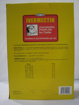 Ivermectin Pour-On For Cattle 250ml