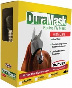 FLY RID DURA-MASK W/EARS HORSE