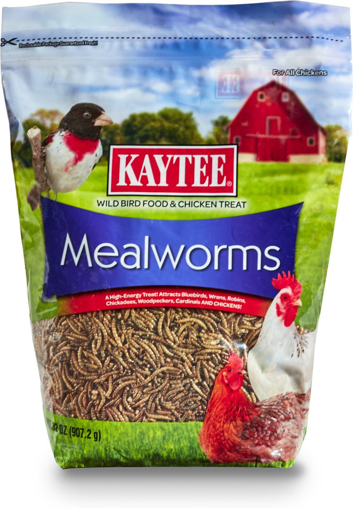 32oz Kaytee Mealworms