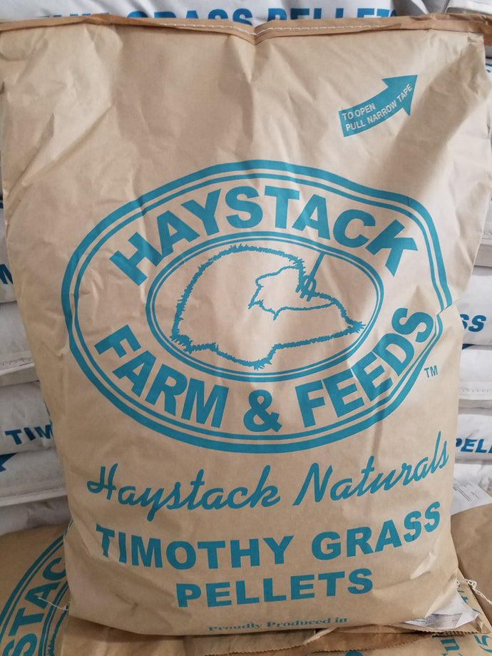 Haystack Timothy Pellets