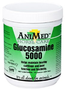 GLUCOSAMINE 5000 POWDER 1# JAR  ANIMED