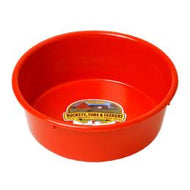 5 QT Plastic Pan (Red)