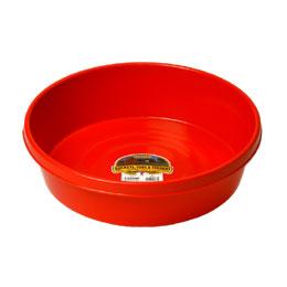 3 Gal Plastic Pan (Red)