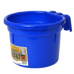 8 Qt Hook Over Feed Pail (Blue)