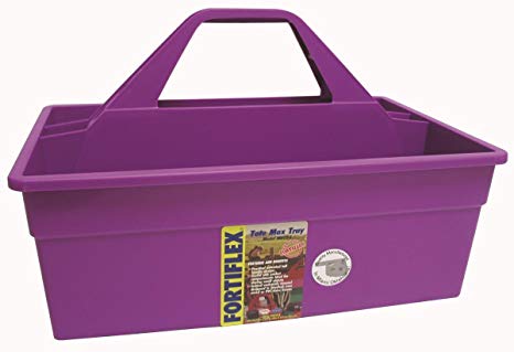 Purple Grooming Tote Box