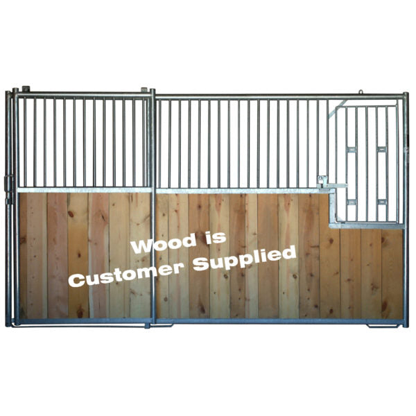 12' Stall Front Galvanized (Currently unavailable)