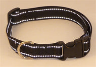 1" Black Locatis Reflective Collar
