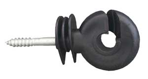 25PK Black Screw-In Ring Insulator
