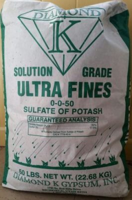 50# Potassium Sulfate (Sulfate of Potash) – Ultra Fine