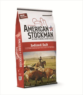 American Stockman Iodized Salt 50# (CLEARANCE)