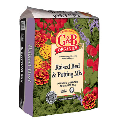 G&B Organic Raised Bed & Potting Mix 3 Cft