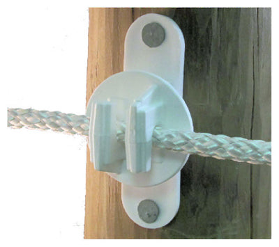DARE 1” White Wood Post insulator (Wire)