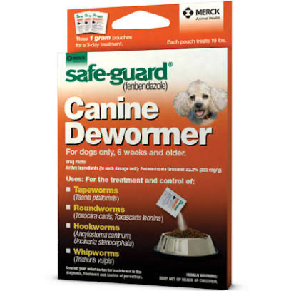 Safeguard Canine Dewormer 10# (Orange)