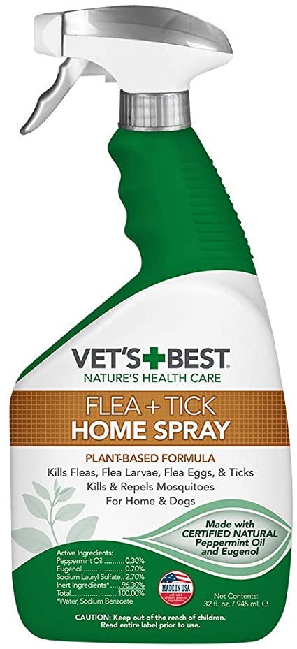 Vet’s Best Natural Flea & Tick Home Spray (CLEARANCE)